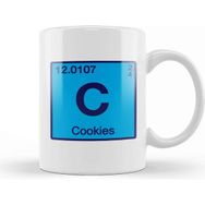 Baskı Dükkanı Carbon Element Of Cookies Kupa Bardak
