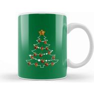 Baskı Dükkanı Carlton Banks Fresh Prince Christmas Tree Baubles Kupa Bardak