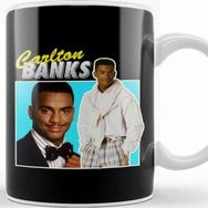 Baskı Dükkanı Carlton Banks Montage Fresh Prince Of Bel Air Kupa Bardak