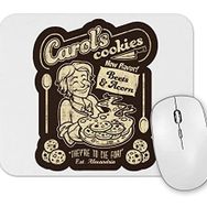 Baskı Dükkanı Carols Cookies Mouse Pad