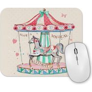 Baskı Dükkanı Carousel Mouse Pad