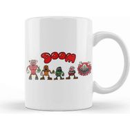 Baskı Dükkanı Cartoon Doom The Family Doom Kupa Bardak
