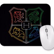 Baskı Dükkanı Casas Hogwarts Mouse Pad