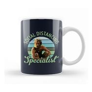 Baskı Dükkanı Cast Away Social Distancing Specialist Kupa Bardak