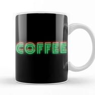 Baskı Dükkanı Cat Funny Coffee Drinks Lover Gift Quote Vintage Retro Rainbow Style Kupa Bardak