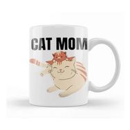 Baskı Dükkanı Cat Mom Gifts Cat Mom Kupa