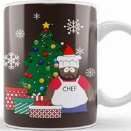 Baskı Dükkanı Chef Around the Christmas Tree South Park Kupa