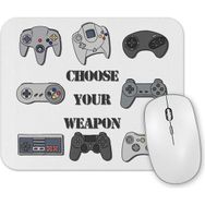 Baskı Dükkanı Choose Your Weapon Mouse Pad