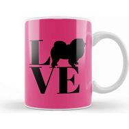 Baskı Dükkanı Chow Chow Dog Love Chow Chow 01 Kupa Bardak