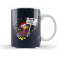 Baskı Dükkanı Christmas Tofu Not Turkey Kupa Bardak