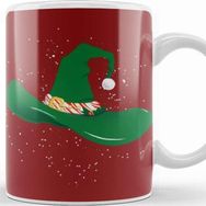 Baskı Dükkanı Christmas Witch Santa Witch Kupa