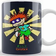 Baskı Dükkanı Chucky Retro Japanese Rugrats Porselen Kupa