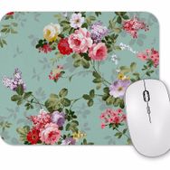 Baskı Dükkanı Cicek Desenli Mouse Pad