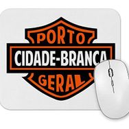 Baskı Dükkanı Cidade Branca Motorsiklet Mouse Pad