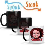 Baskı Dükkanı Classic Chucky Sihirli Porselen Kupa