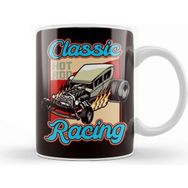 Baskı Dükkanı Classic Old Hot Rod Racing Automobile Automotive Muscle Car Kupa