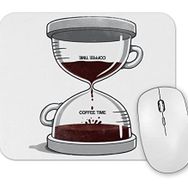 Baskı Dükkanı Coffee Time Mouse Pad