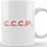 Baskı Dükkanı Communist Cccp Red Font Kupa Bardak