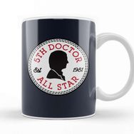 Baskı Dükkanı Converse All Star Fifth Doctor Who Kupa Bardak