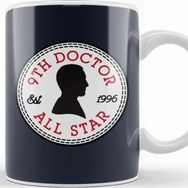 Baskı Dükkanı Converse All Star Ninth Doctor Who Kupa Bardak