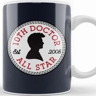 Baskı Dükkanı Converse All Star Tenth Doctor Who Kupa Bardak