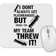 Baskı Dükkanı Counter Strike Flashbang Mouse Pad