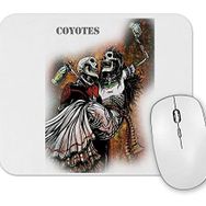 Baskı Dükkanı Coyotes Caveira 1234 Mouse Pad
