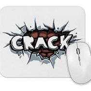 Baskı Dükkanı Crack Mouse Pad