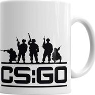 Baskı Dükkanı Cs Go Squad Sihirli Porselen Kupa
