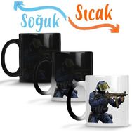 Baskı Dükkanı Csgo Counter Strike 02 Sihirli Porselen Kupa