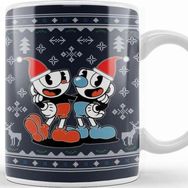 Baskı Dükkanı Cuphead Christmas Knit Kupa Bardak