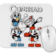 Baskı Dükkanı Cuphead Three Mouse Pad