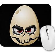 Baskı Dükkanı Cute Birdies Crown Mouse Pad