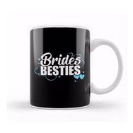 Baskı Dükkanı Cute Brides Besties Bachelorette Party Group Kupa Bardak