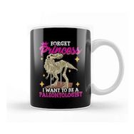 Baskı Dükkanı Cute Forget Princess I Want to Be a Paleontologist Kupa