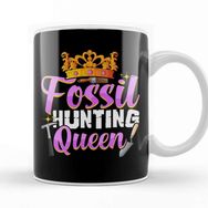 Baskı Dükkanı Cute Fossil Hunting Queen Girls Paleontology Kupa