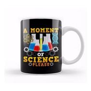 Baskı Dükkanı Cute & Funny A Moment Of Science Please Pun Kupa Bardak