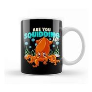 Baskı Dükkanı Cute & Funny Are You Squidding Me Joke Squid Pun Kupa Bardak