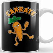 Baskı Dükkanı Cute & Funny Carrate Karate Training Carrot Pun Kupa Bardak