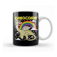 Baskı Dükkanı Cute & Funny Dinocorn Dinosaur Unicorn Kupa Bardak