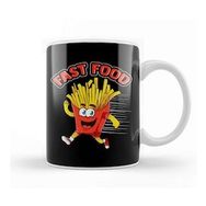 Baskı Dükkanı Cute & Funny Fast Food Running French Fries Joke Kupa Bardak