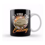 Baskı Dükkanı Cute & Funny I Find You Emusing Amusing Emu Pun Kupa Bardak