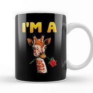 Baskı Dükkanı Cute Funny Im A Giraffe Adorable Giraffes Kupa