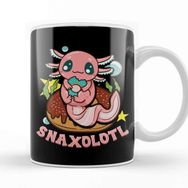 Baskı Dükkanı Cute Funny Snaxolotl Adorable Snacking Axolotl Kupa