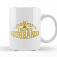 Baskı Dükkanı Cute Funny Trophy Husband Proud Wife Kupa