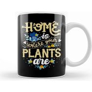 Baskı Dükkanı Cute Home is Where Your Plants are Gardening Lover Kupa
