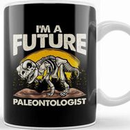 Baskı Dükkanı Cute I M A Future Paleontologist Dinosaur Obsessed Kupa