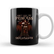 Baskı Dükkanı Cute I M a Shield Maiden Dont Call Me Princess Kupa