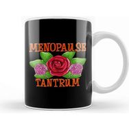 Baskı Dükkanı Cute Menopause Tantrum Funny Menopausal Beyaz 330 ml Porselen Kupa