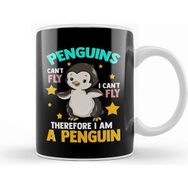 Baskı Dükkanı Cute Penguins Cant Fly I Cant Fly I Am A Penguin Kupa